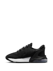 Nike Black/White Air Max 270 GO Easy On Junior Trainers - Image 2 of 15