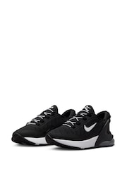 Nike Black/White Air Max 270 GO Easy On Junior Trainers - Image 6 of 15