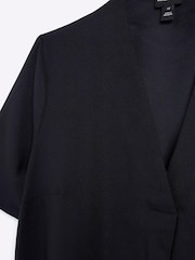 River Island V-Neck Black T-Shirt - Image 4 of 4