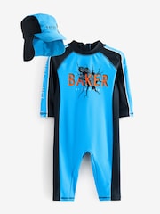 Baker by Ted Baker Dinosaur Sunsafe and Hat Set - Image 3 of 8
