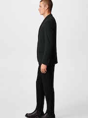 Mango Green Structured Cotton Blazer - Image 3 of 6