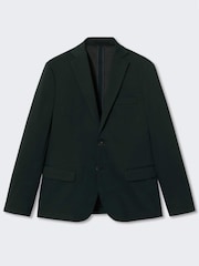 Mango Green Structured Cotton Blazer - Image 5 of 6