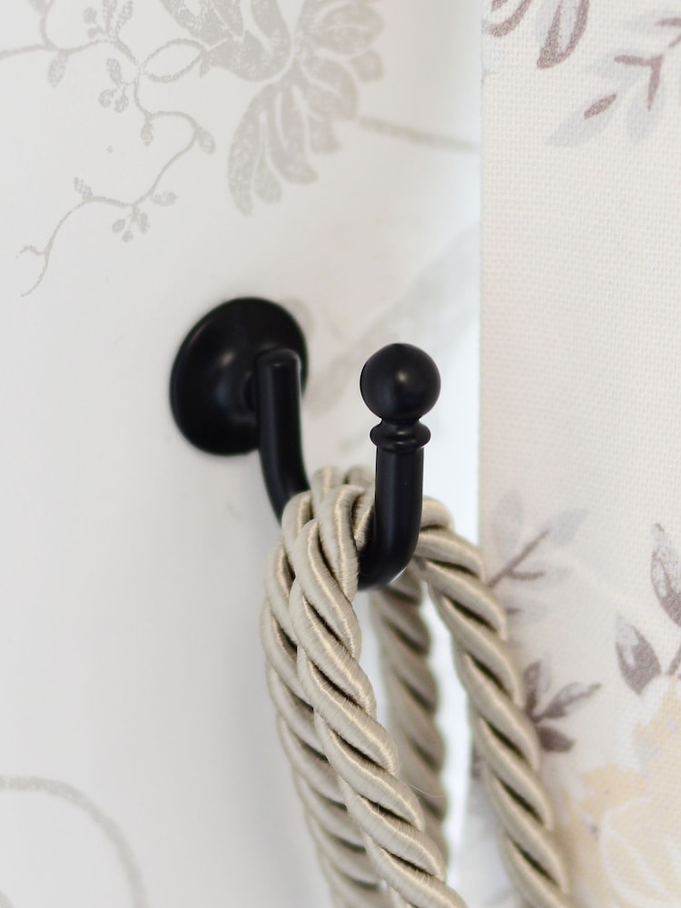 Laura Ashley Black Ball End Hooks - Image 1 of 3