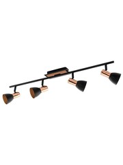 Eglo Black/Copper Barnham Spotlights - Image 2 of 3