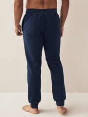 Navy Blue Borg Lined Joggers - Image 2 of 7