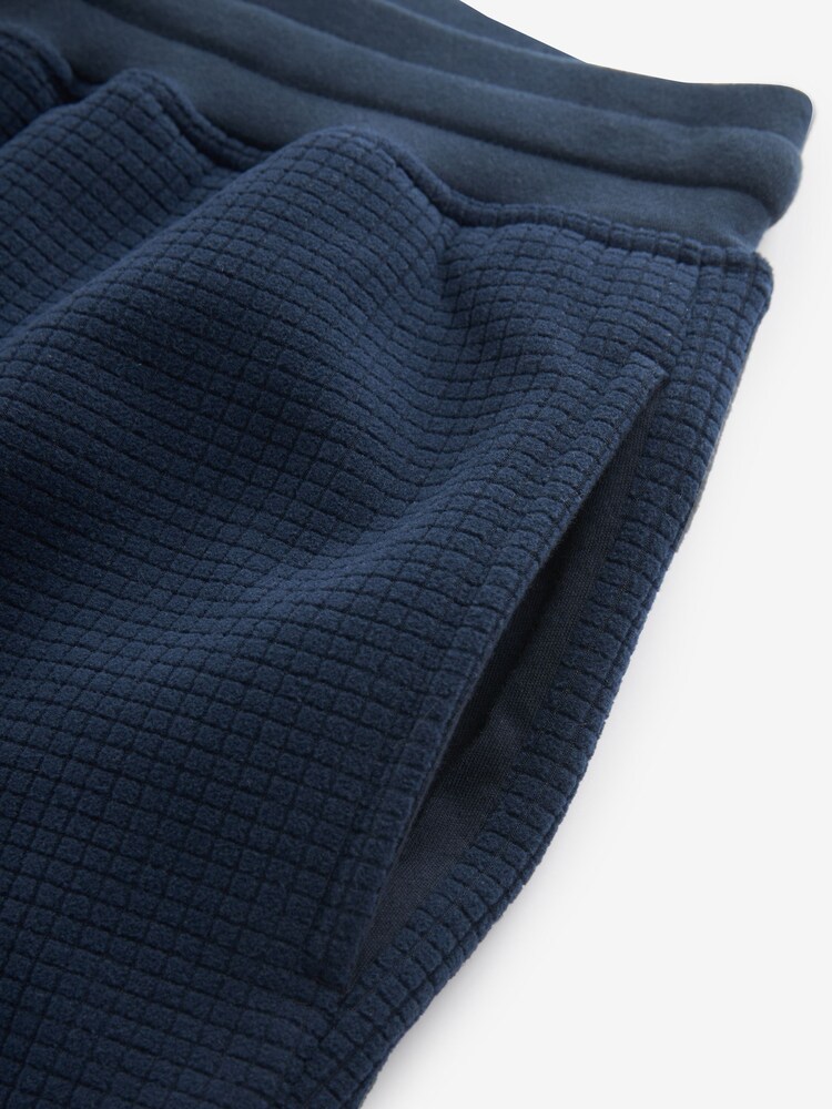Navy Blue Borg Lined Joggers - Image 7 of 7