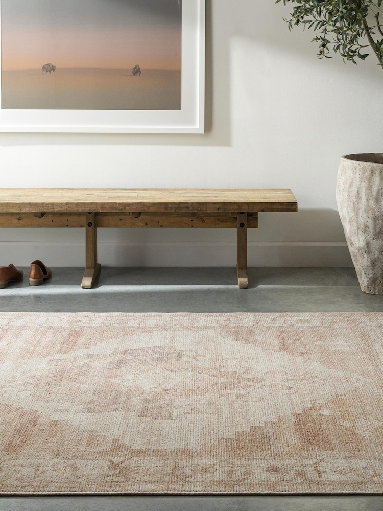 LIVABLISS Brown Luca Becki Owens Vintage Traditional Boho Rug - Image 1 of 6 LIVABLISS Brown Luca Becki Owens Vintage Traditional Boho Rug - Image 1 of 6