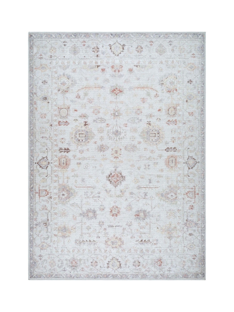 LIVABLISS Ivory Spokane Our Pnw Home Vintage Traditional Boho Rug - Image 8 of 8 LIVABLISS Ivory Spokane Our Pnw Home Vintage Traditional Boho Rug - Image 8 of 8