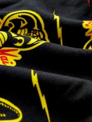 Cobra Kai Black License Motionflex Cosy Pyjamas Bottoms - Image 7 of 7