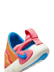 Nike Coral Pink Dynamo GO SE Junior Easy On/Off Shoes - Image 11 of 11