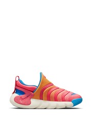 Nike Coral Pink Dynamo GO SE Junior Easy On/Off Shoes - Image 3 of 11