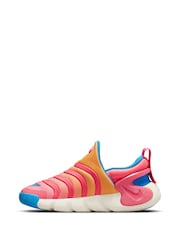 Nike Coral Pink Dynamo GO SE Junior Easy On/Off Shoes - Image 4 of 11