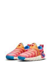 Nike Coral Pink Dynamo GO SE Junior Easy On/Off Shoes - Image 5 of 11