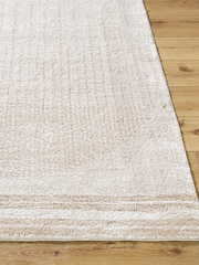 LIVABLISS Beige Fossay Washable Shaggy Modern Rug - Image 3 of 6