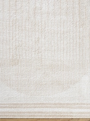 LIVABLISS Beige Fossay Washable Shaggy Modern Rug - Image 5 of 6