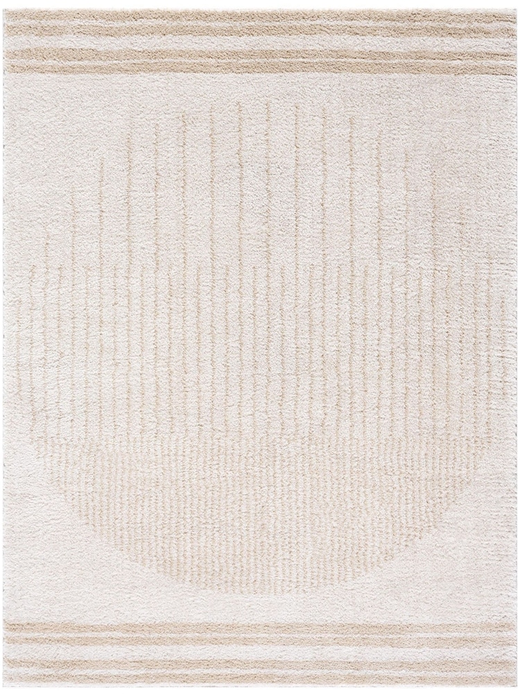 LIVABLISS Beige Fossay Washable Shaggy Modern Rug - Image 6 of 6