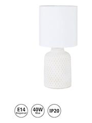 Eglo Cream/White Bellariva Table Lamp - Image 5 of 5