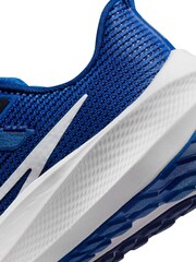 Nike Blue Air Zoom Pegasus 40 Youth Running Trainers - Image 11 of 11