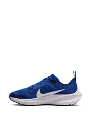 Nike Blue Air Zoom Pegasus 40 Youth Running Trainers - Image 4 of 11