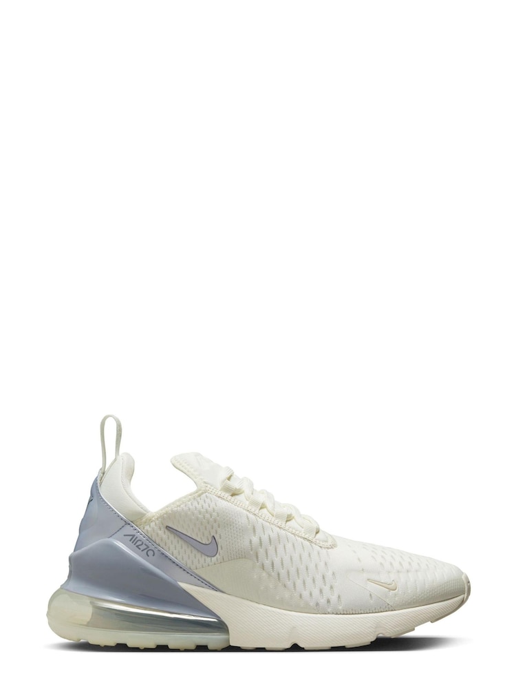 Nike White Air Max 270 Trainers - Image 1 of 10
