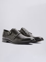 MOSS Black John Alderney Shoes - Image 1 of 3