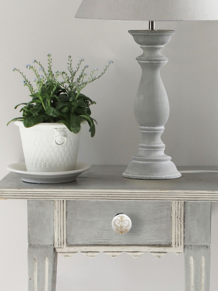 Laura Ashley Set of 4 Natural Josette Drawer Pull - Image 1 of 4 Laura Ashley Set of 4 Natural Josette Drawer Pull - Image 1 of 4
