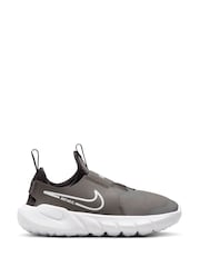 Nike Grey Flex Runner 2 Junior Trainers - Image 1 of 10