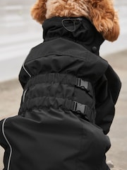 Black 4-Leg Waterproof Dog Coat - Image 5 of 13