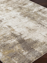 LIVABLISS Brown San Francisco Abstract Modern Marble Rug - Image 5 of 6