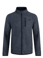 Weird Fish Rossten Recycled Full Zip Grid Fleece - Image 6 of 7