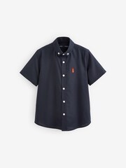Navy Blue Oxford Shirt (3-16yrs) - Image 1 of 2