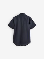 Navy Blue Oxford Shirt (3-16yrs) - Image 2 of 2