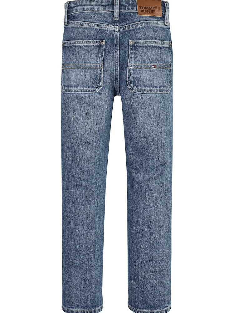Tommy Hilfiger Blue Recycled Skater Denim Jeans - Image 2 of 2