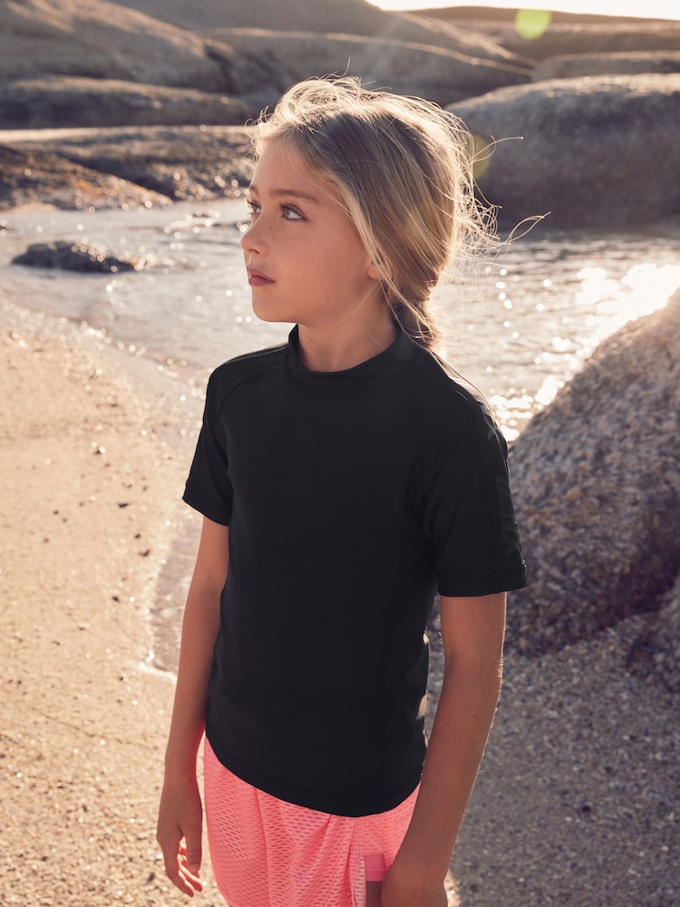 Black Rash Vest (3-16yrs) - Image 1 of 6