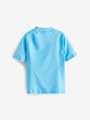 Aqua Blue Rash Vest (3-16yrs) - Image 6 of 6