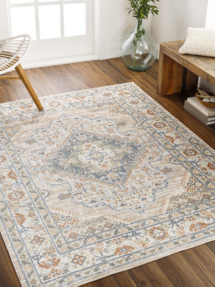 LIVABLISS Brown Lillian Washable Traditional Boho Rug - Image 1 of 7 LIVABLISS Brown Lillian Washable Traditional Boho Rug - Image 1 of 7