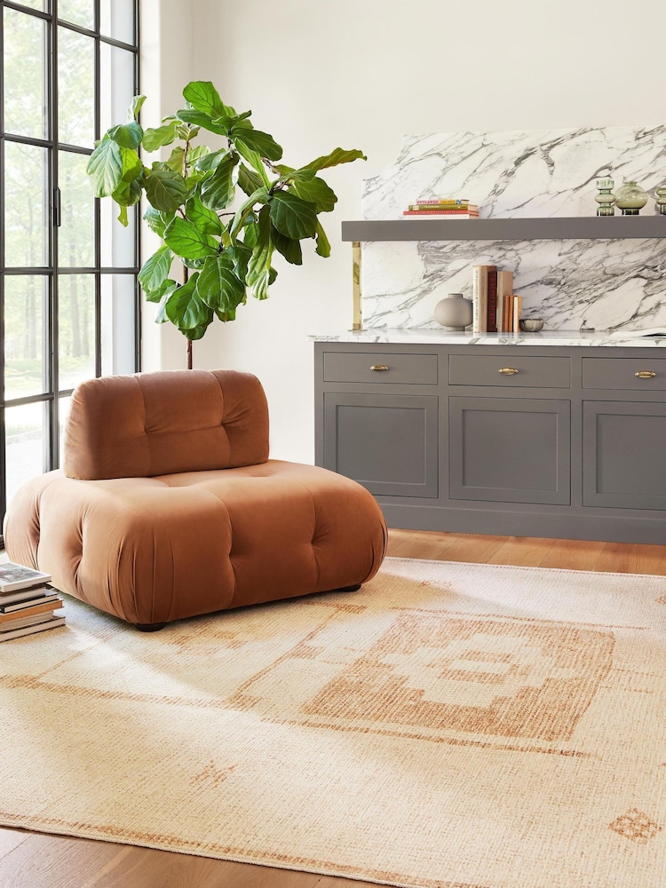 LIVABLISS Orange Solana Becki Owens Global Rug - Image 2 of 6 LIVABLISS Orange Solana Becki Owens Global Rug - Image 2 of 6