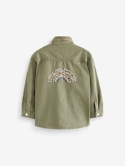 Mint Velvet Khaki Utility Jacket - Image 10 of 12