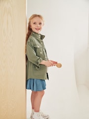Mint Velvet Khaki Utility Jacket - Image 3 of 12