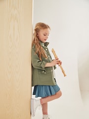 Mint Velvet Khaki Utility Jacket - Image 4 of 12