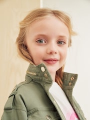 Mint Velvet Khaki Utility Jacket - Image 7 of 12