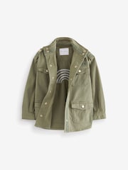 Mint Velvet Khaki Utility Jacket - Image 9 of 12