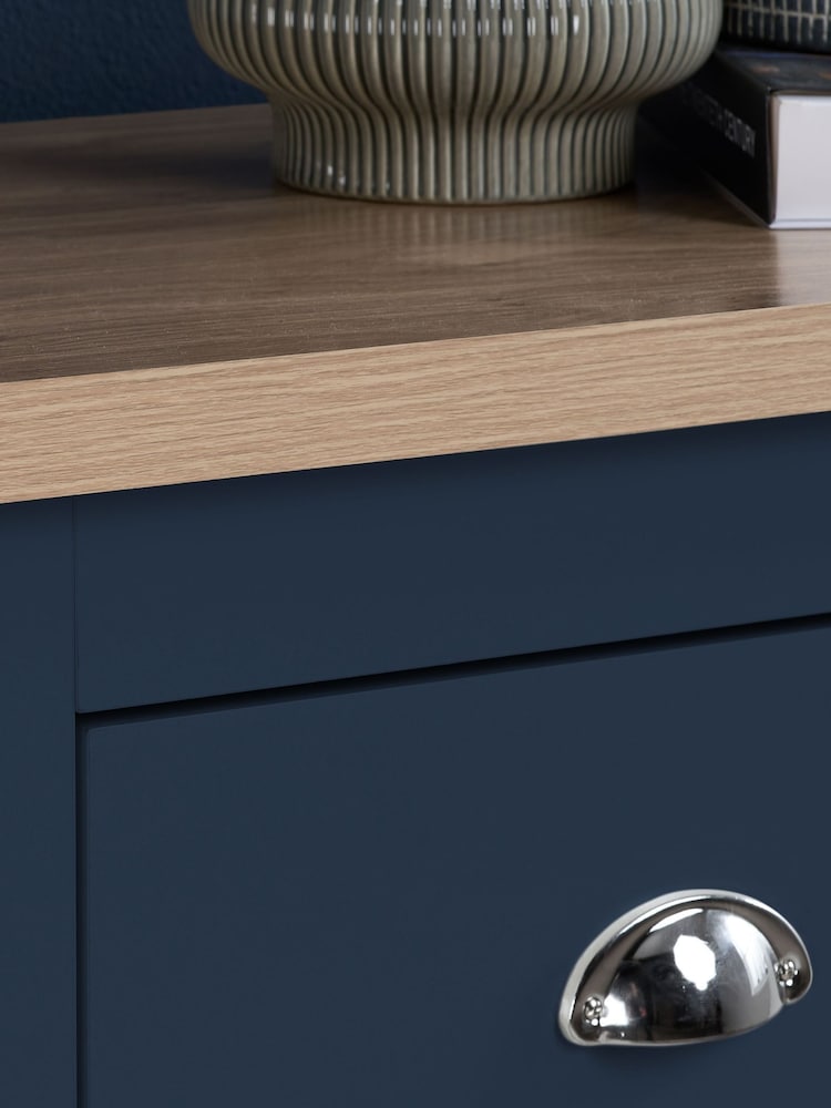 Birlea Navy Blue Highgate 4 Drawer Chest - Image 2 of 7