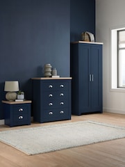 Birlea Navy Blue Highgate 4 Drawer Chest - Image 4 of 7