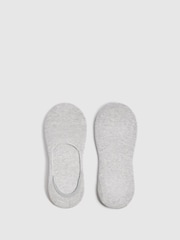 Reiss Grey Melange Axis Trainer Socks - Image 1 of 2