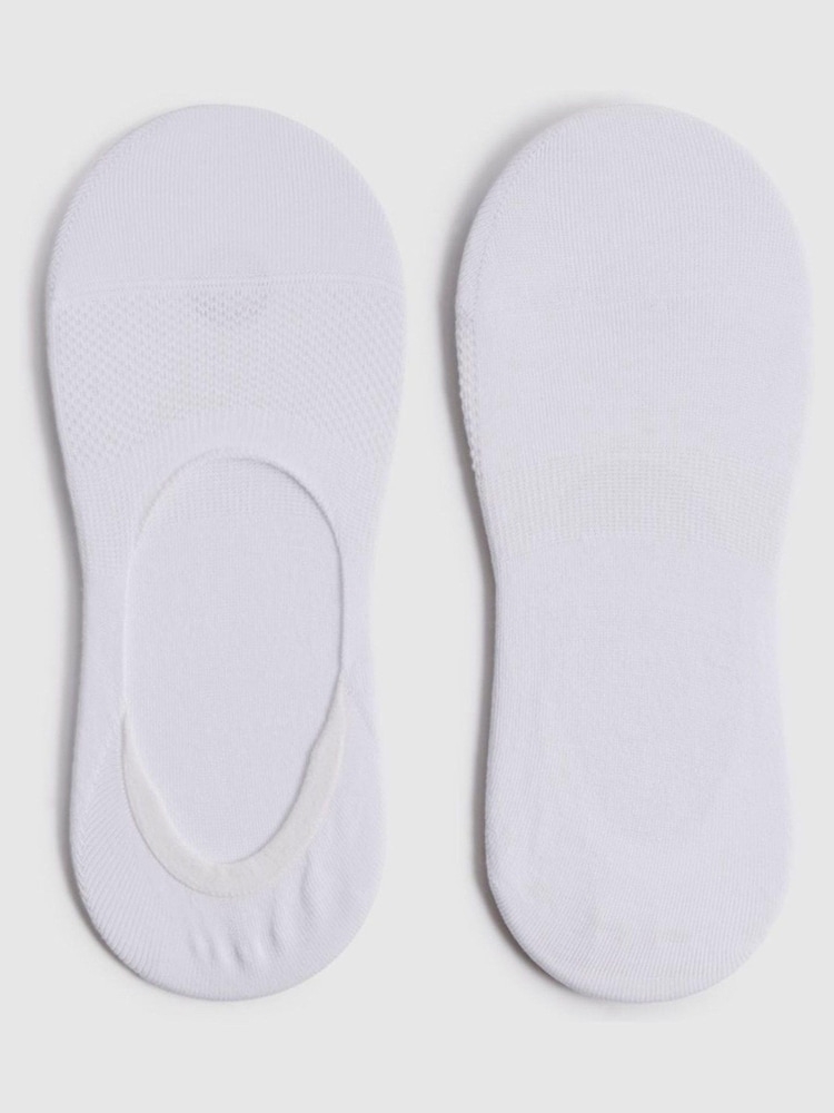 Reiss White Axis Trainer Socks - Image 1 of 2