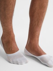 Reiss White Axis Trainer Socks - Image 2 of 2