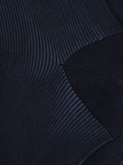 Reiss Navy Cory Two Tone Cotton Socks - Image 4 of 4