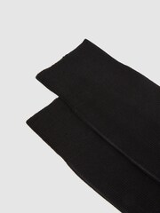 Reiss Black Cory Two Tone Cotton Socks - Image 3 of 4