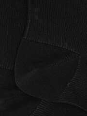 Reiss Black Cory Two Tone Cotton Socks - Image 4 of 4